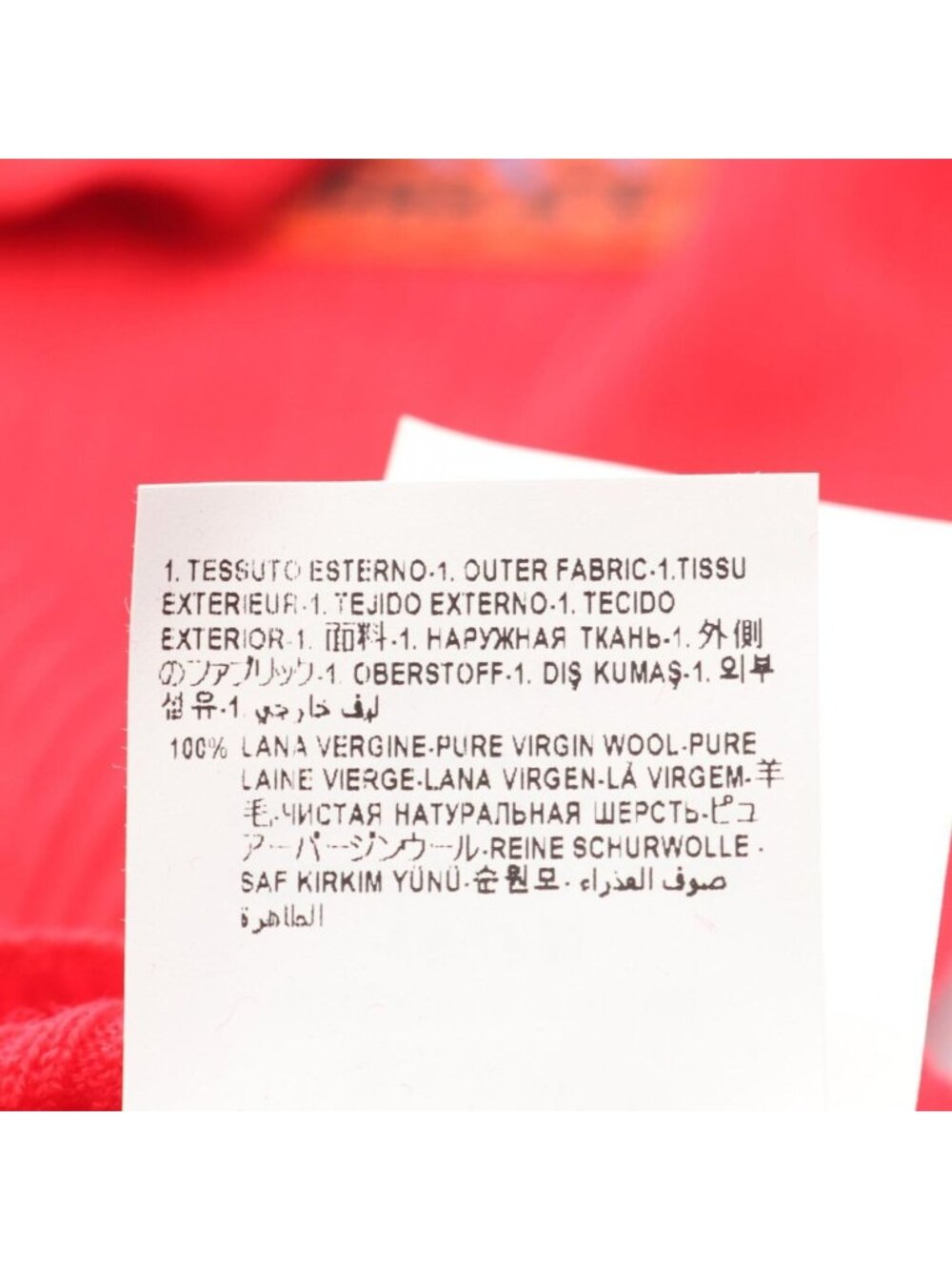 Versace Knit Wool Red 40 - Picture 5 of 5